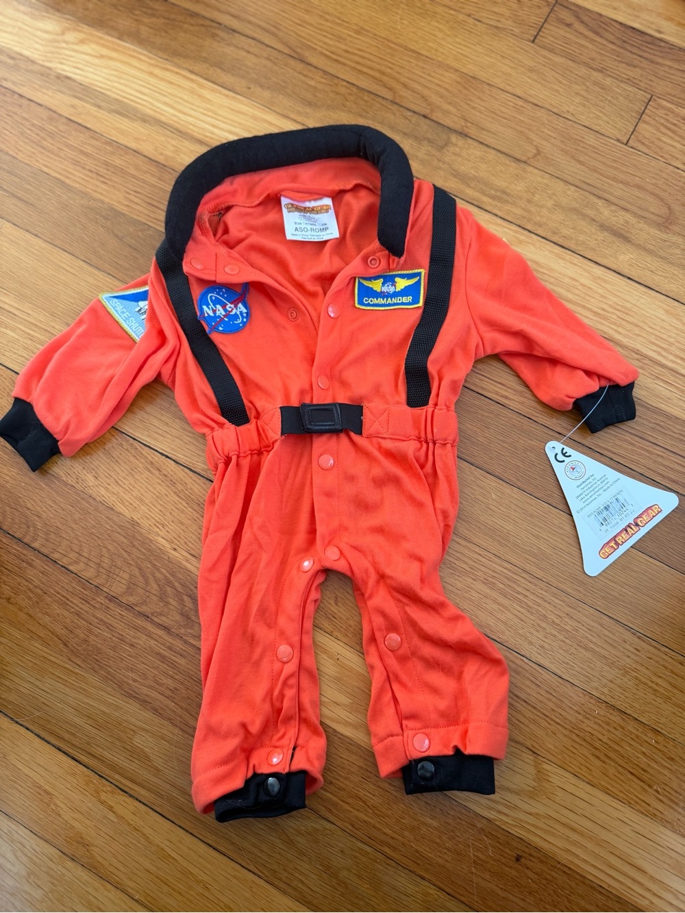 NWT Get Real Gear NASA Astronaut Space Commander Costume 6–12 Months
